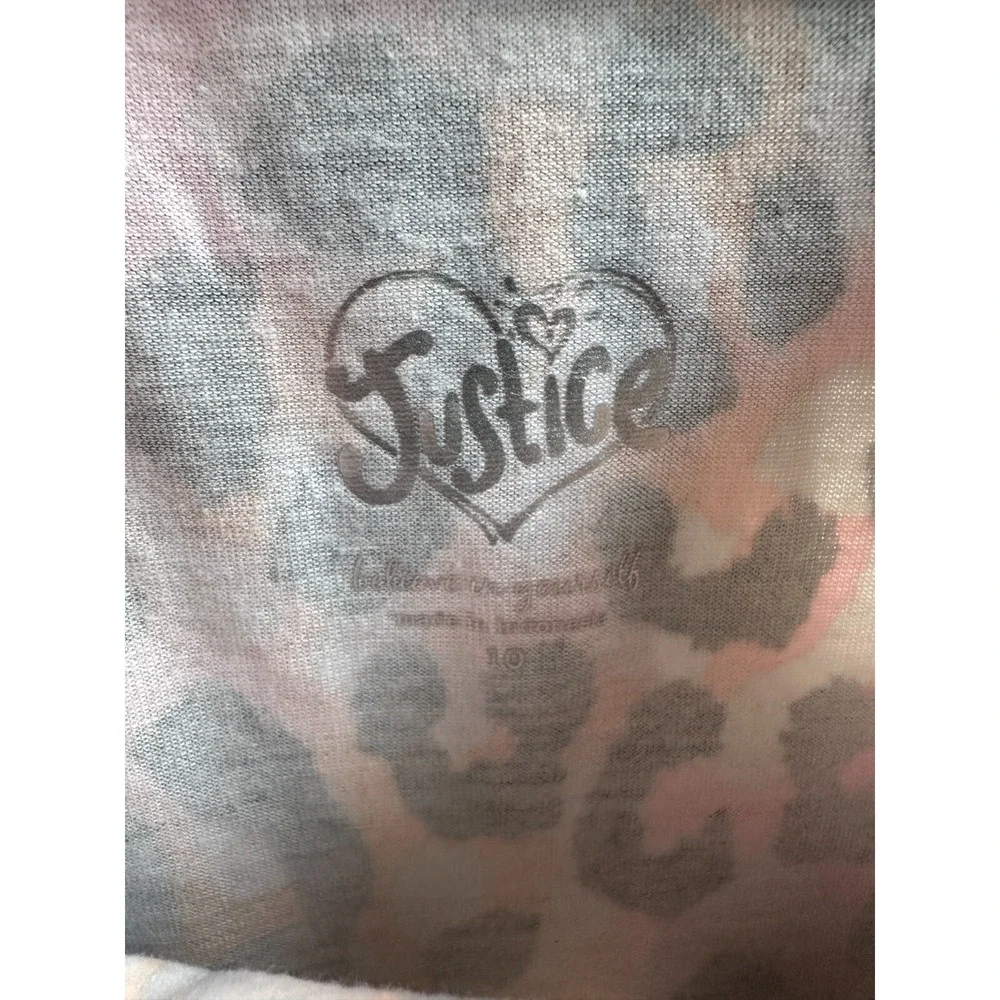 Justice Girls Dream Long sleeve shirt Size 10